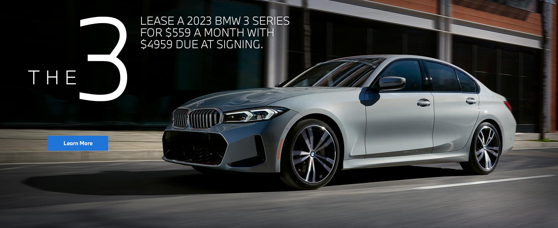 2023 330i xDrive lease starting at $559 per month for 36 months