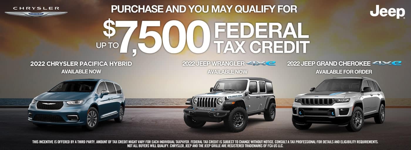 $7500 Federal Tax Credit