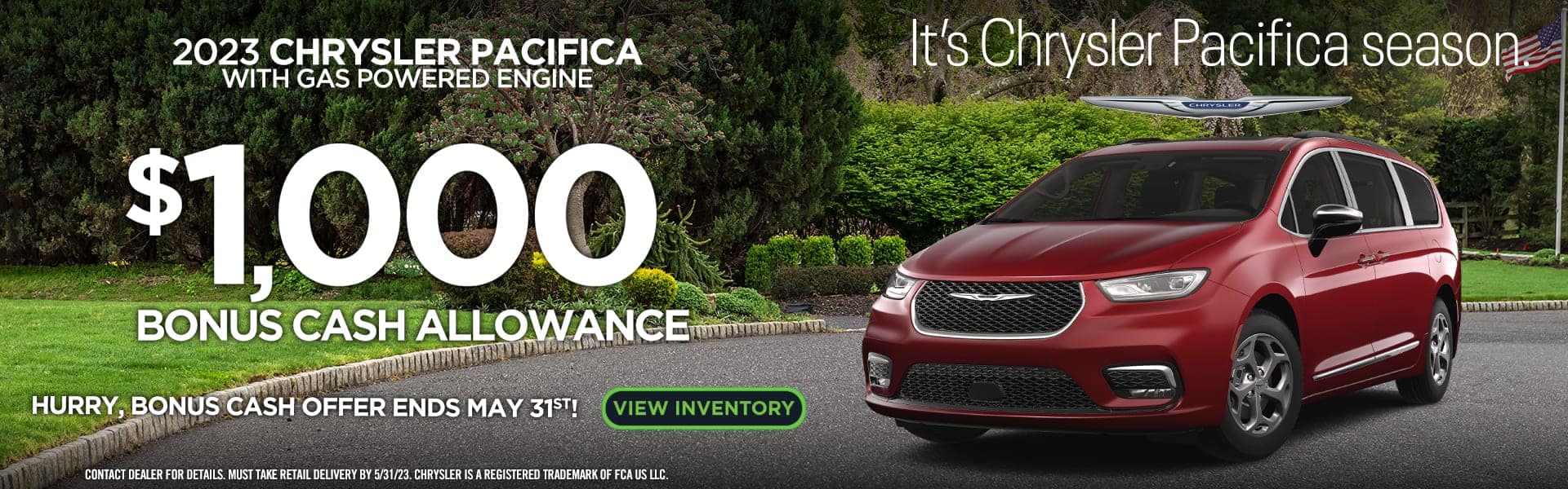 2023 Chrysler Pacifica offer
