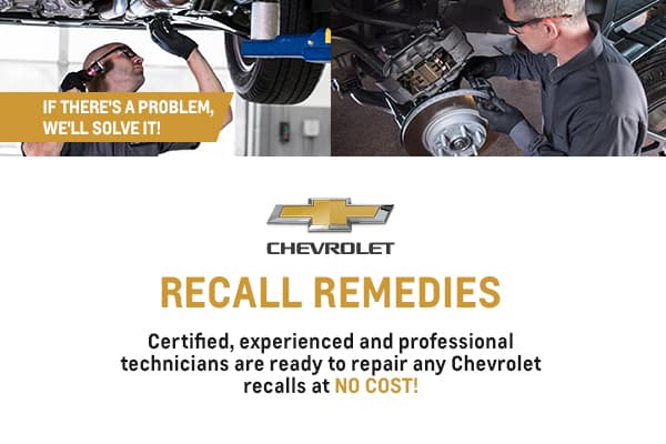 Chevrolet Recall Info