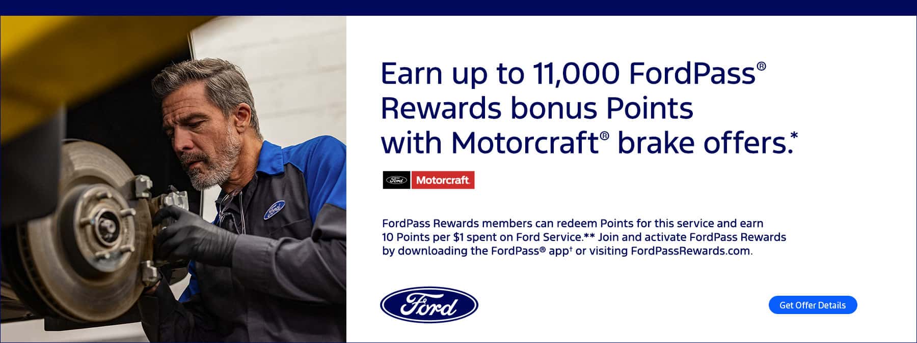 3rd Event 2025 | Ford Service Dealer Connection (Brake Offer) Banners 7/1- 9/30