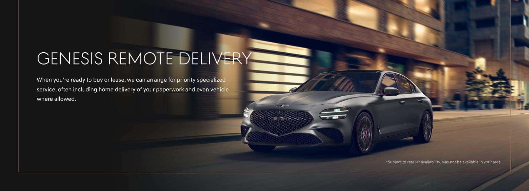 Remote Delivery