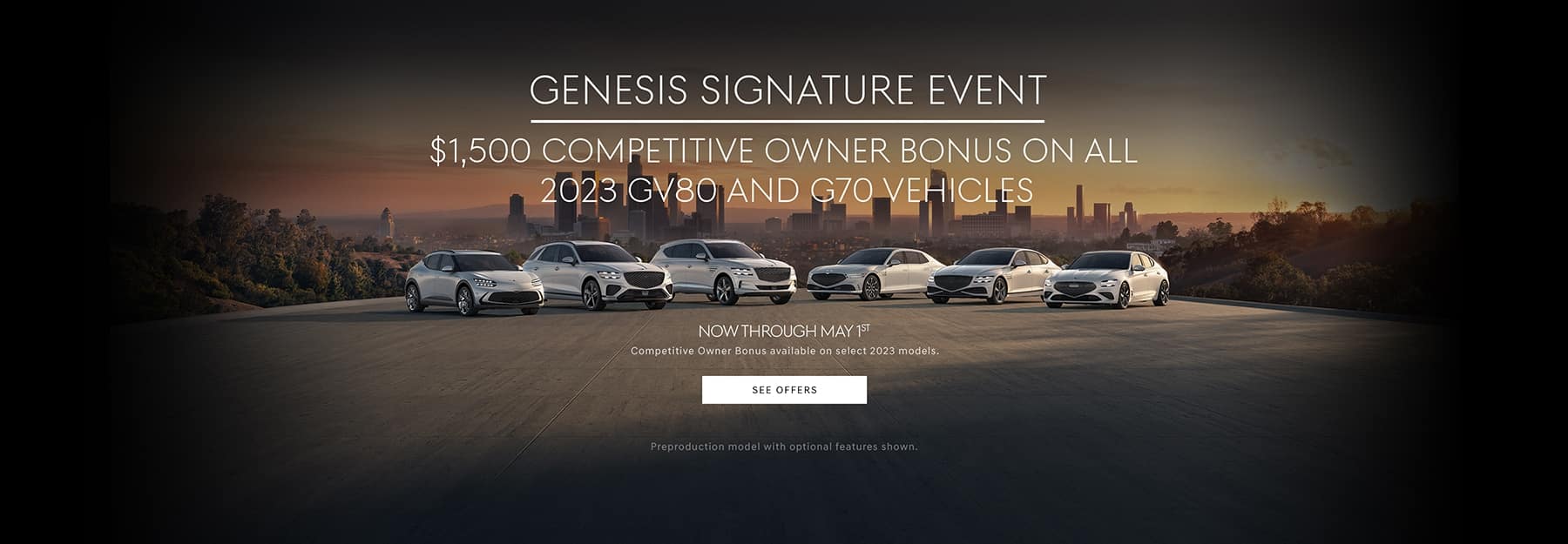 Genesis Signature Sales Event