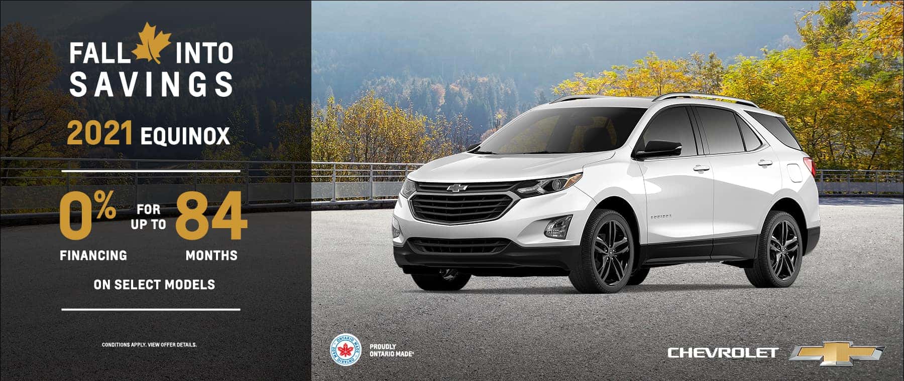 Fall Into Savings - 2021 Equinox