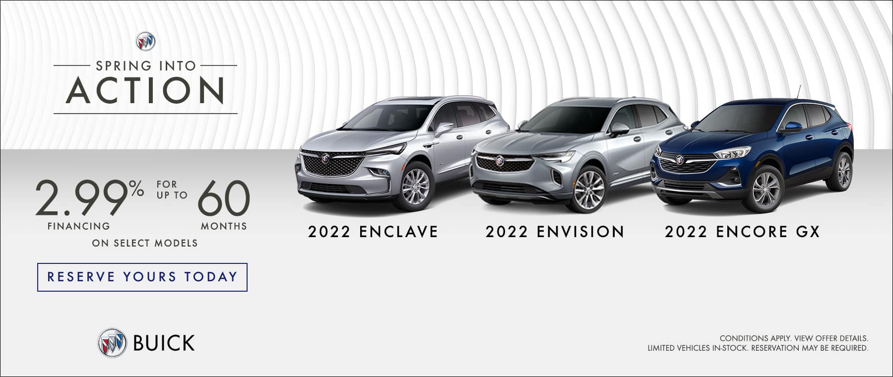Spring Into Action - 2022 Buick Family