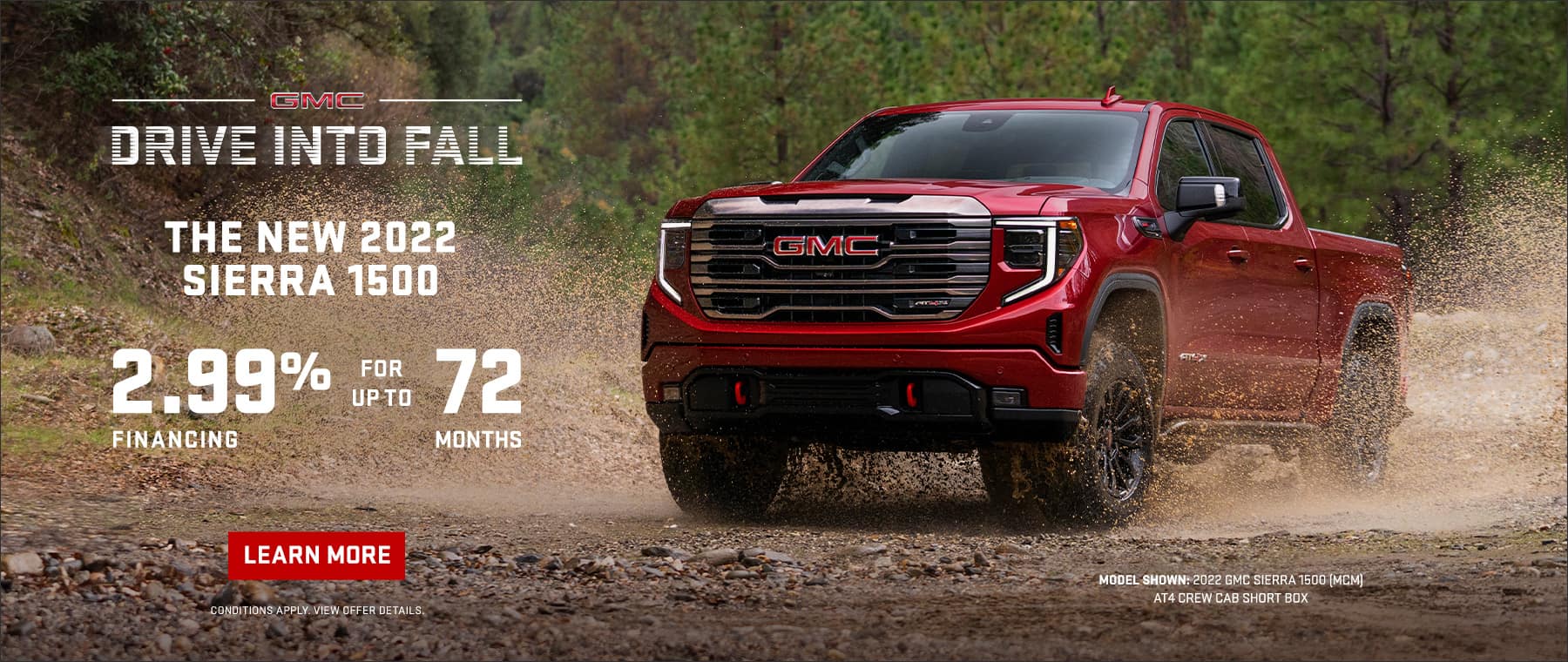 Drive Into Fall – The New 2022 GMC Sierra 1500
