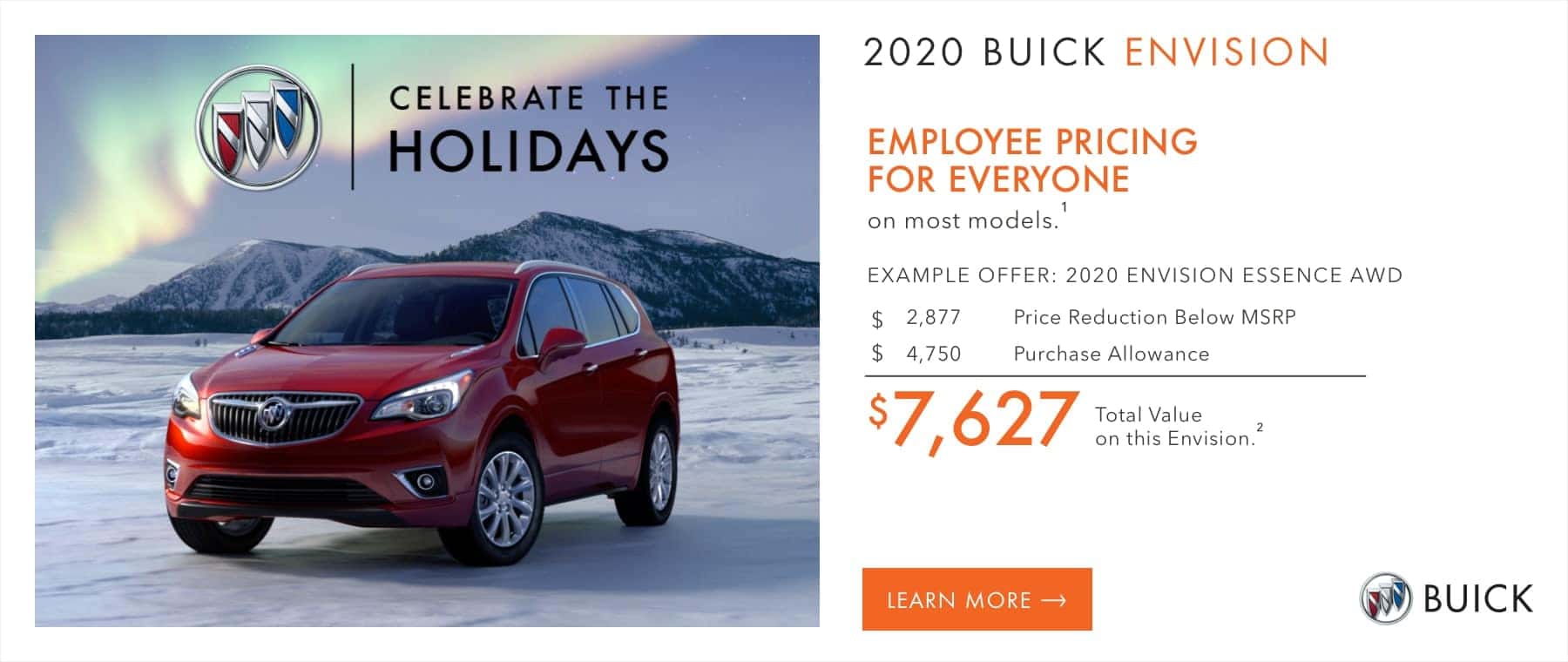 EMPLOYEE PRICING FOR EVERYONE on most models.