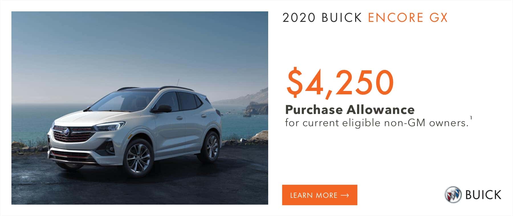 $4,250 Purchase Allowance for current eligible non-GM owners