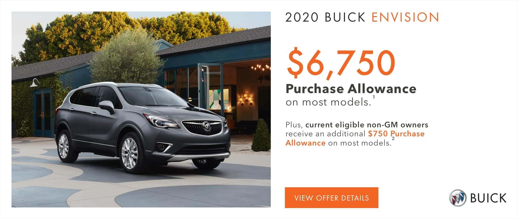 $6,750 Purchase Allowance on most models.1 Plus, current eligible non-GM owners receive an additional $750 Purchase Allowance on most models.