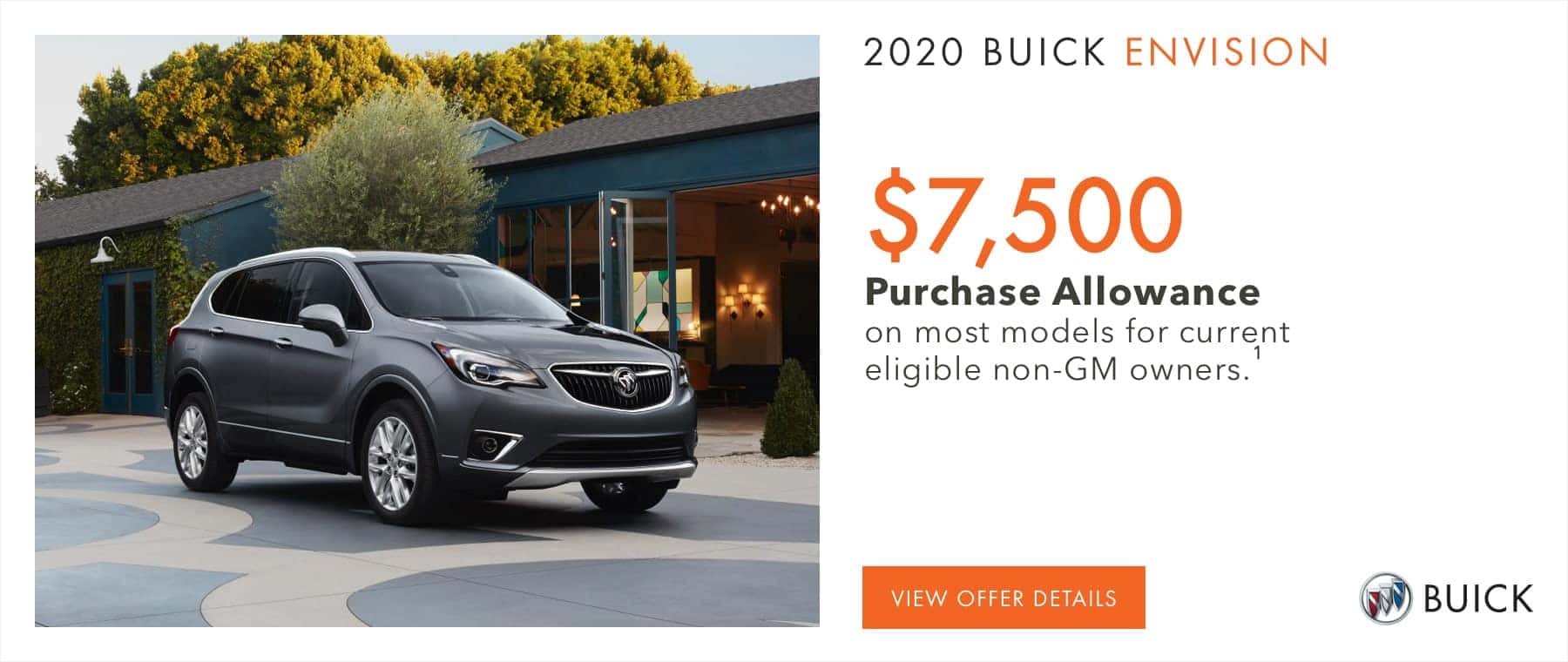 $7,500 Purchase Allowance on most models for current eligible non-GM owners.