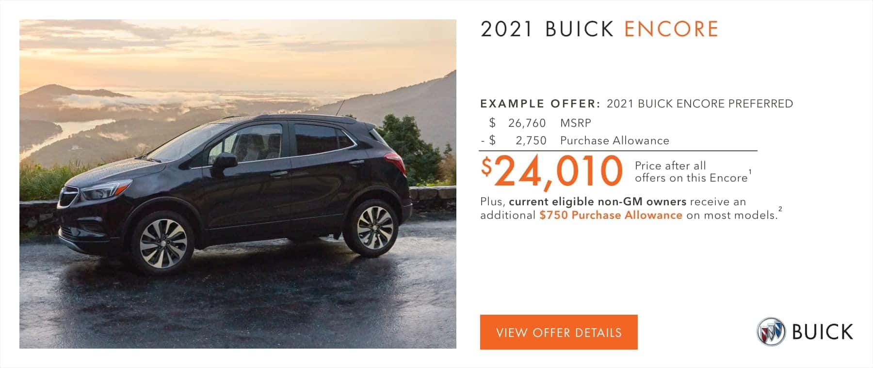 $2,750 Purchase Allowance on most models.1 Plus, current eligible non-GM owners receive an additional $750 Purchase Allowance on most models.