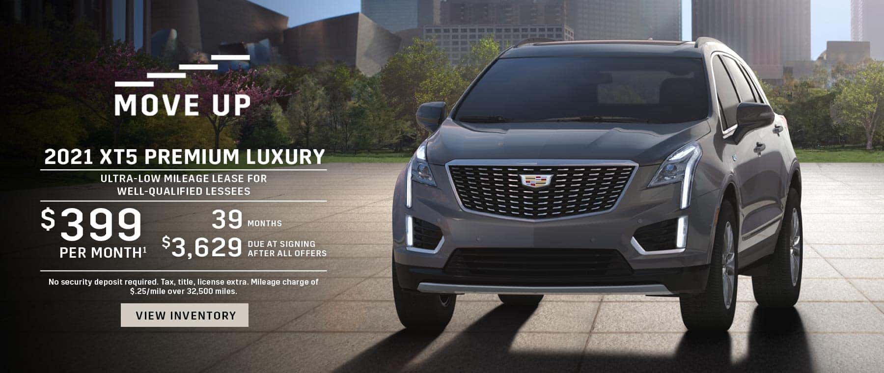 $399/mo for 39 mos with $3,629 DAS on a 2021 XT5