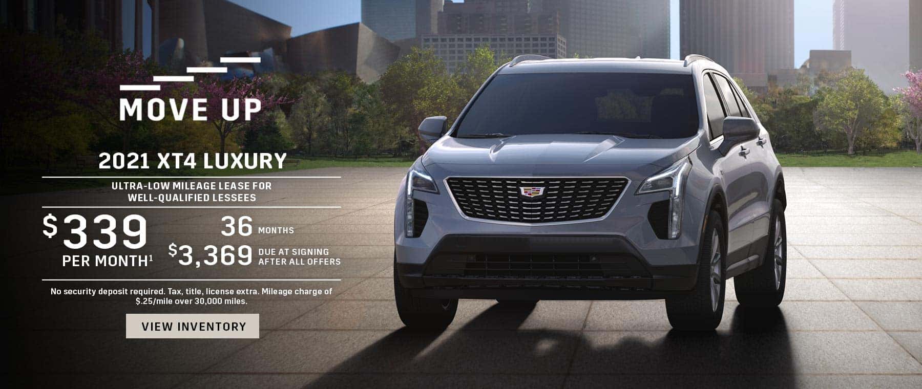 $339/mo for 36 mos with $3,369 DAS on a 2021 XT4