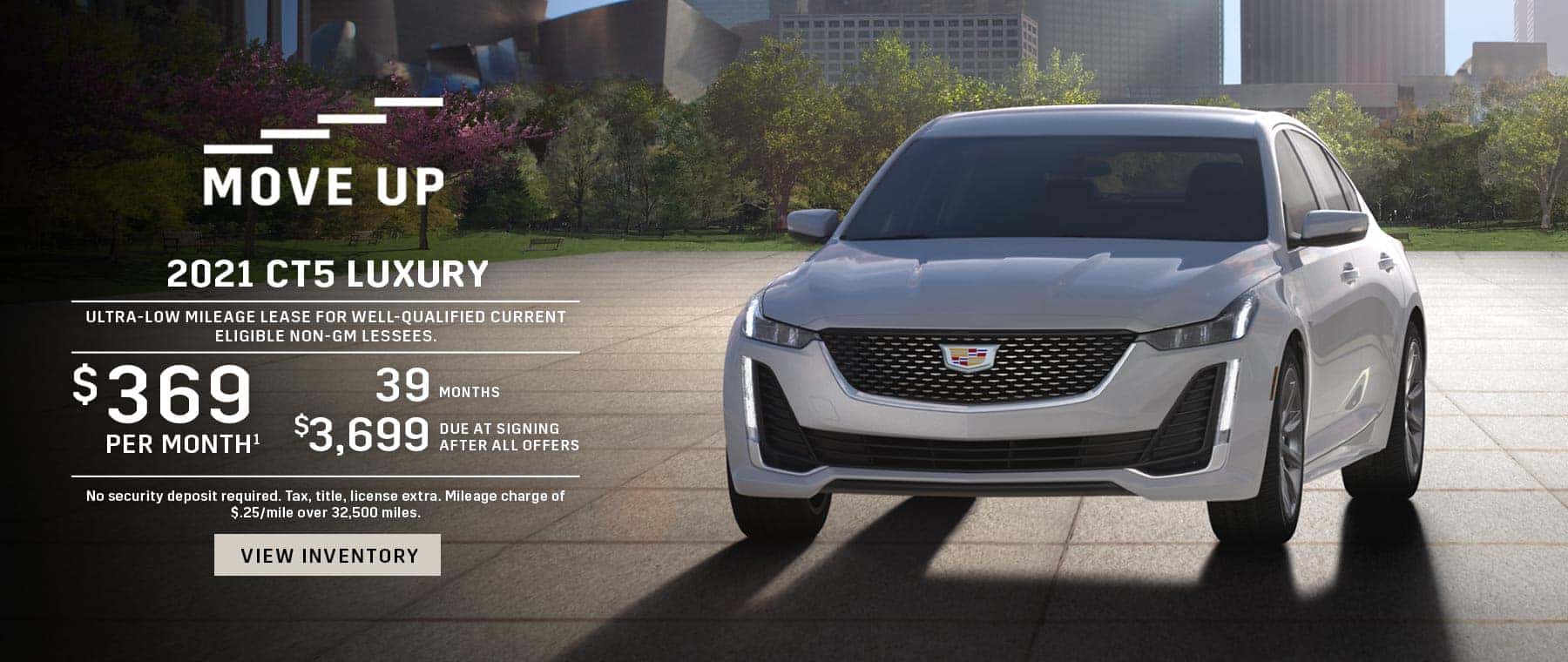 $369/mo for 39 mos with $3699 DAS on a 2021 CT5