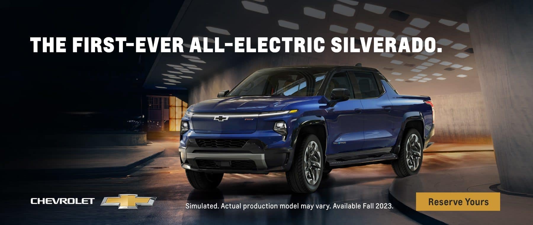 The first-ever-all-electric Silverado
