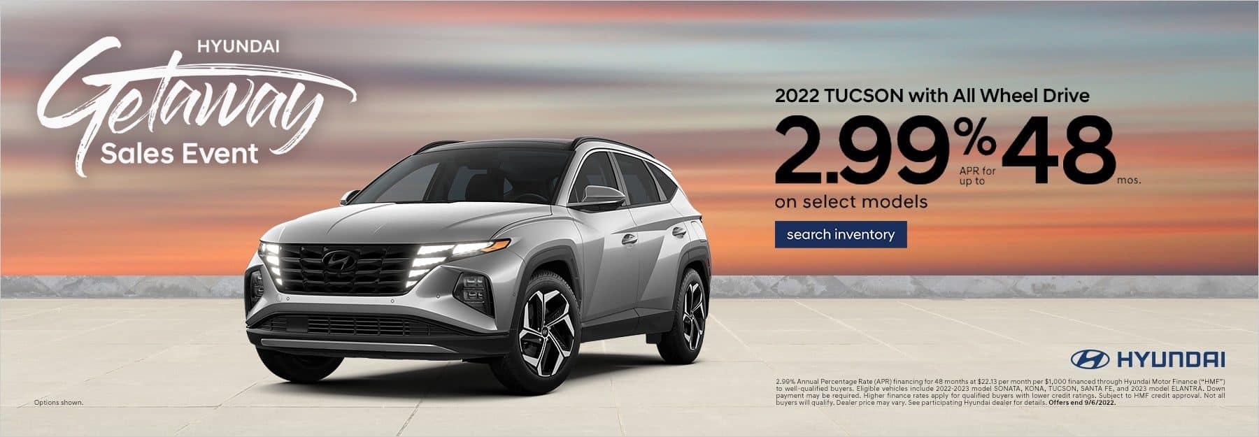 2022 Hyundai Tucson AWD offer