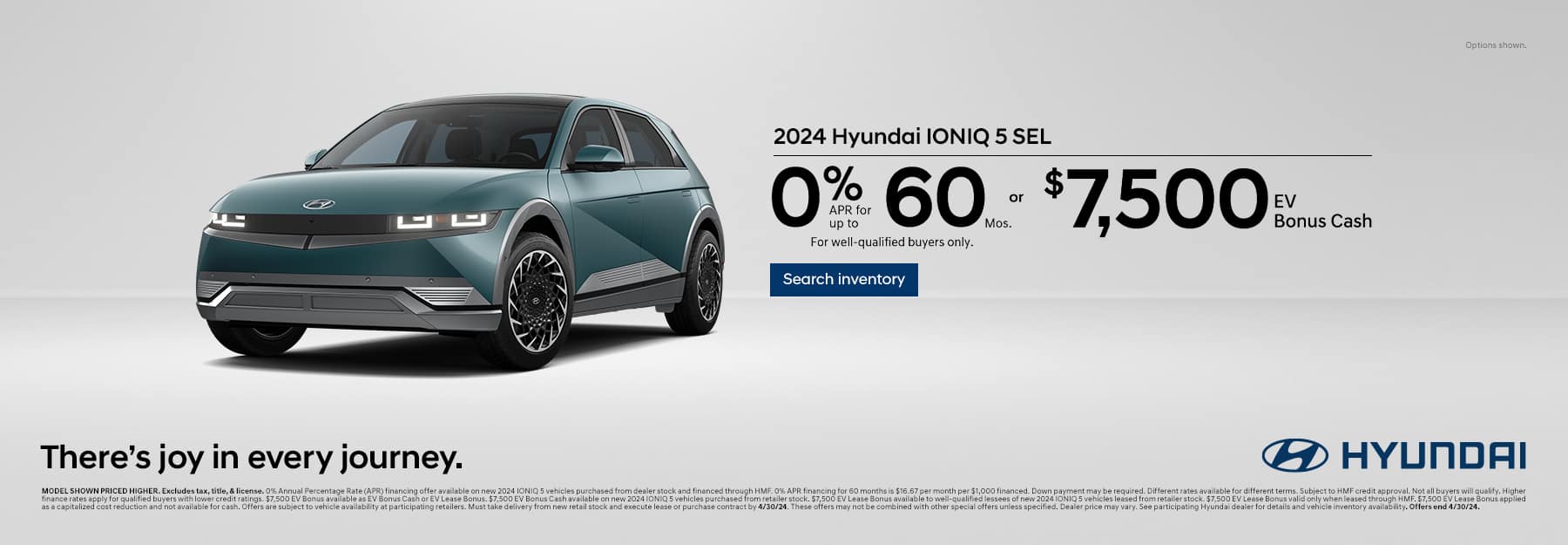 Hyundai IONIQ 5 offer