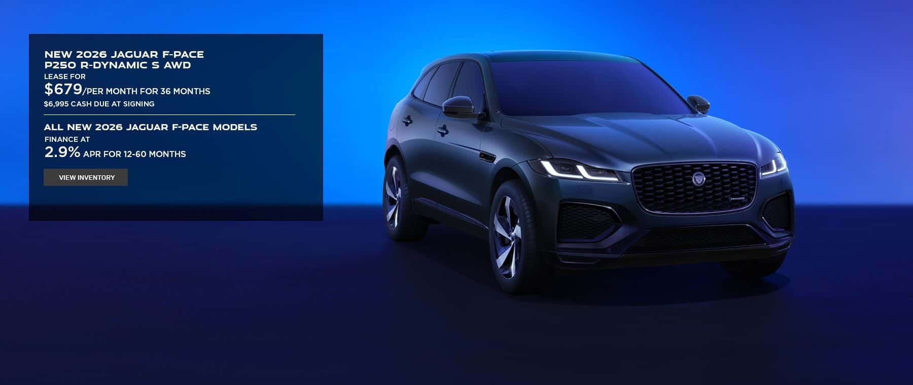 Jaguar F-Pace National Offer