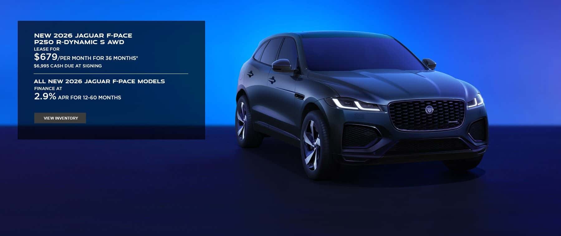 Jaguar F-Pace National Offers