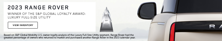 Range Rover Loyalty Award