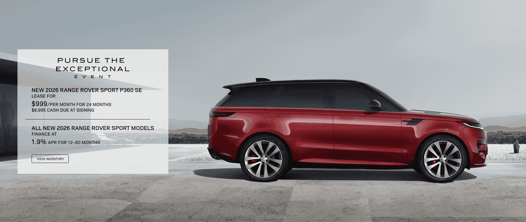Range Rover Sport National Offer