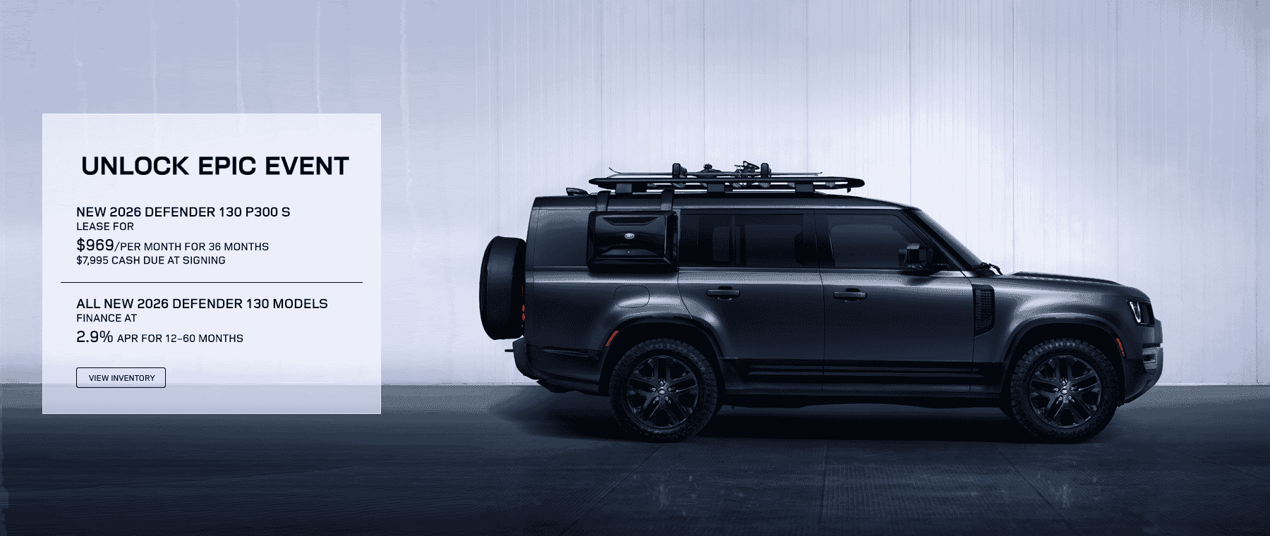 Defender 130 National Offer