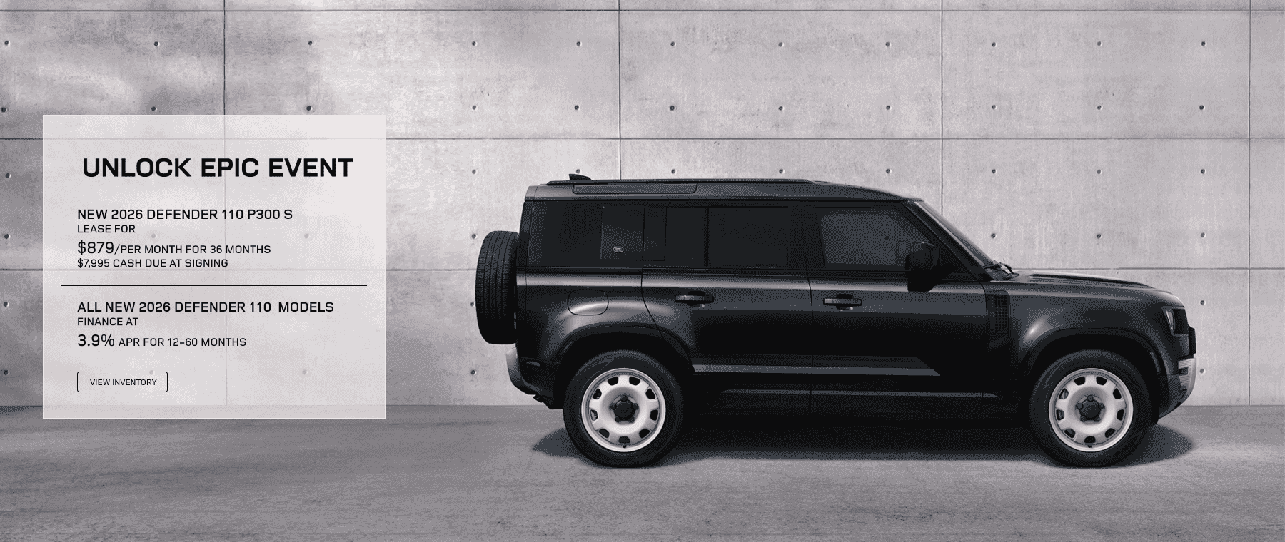 Unlock Epic Defender 110 National Offer