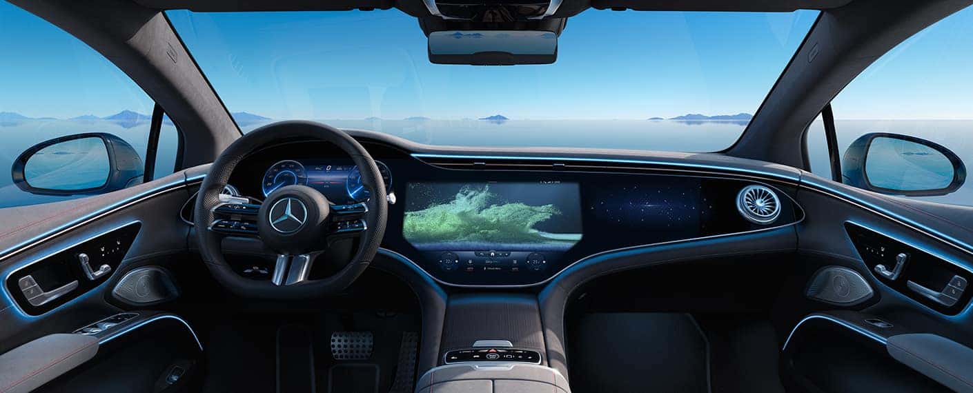 Mercedes Ambient Lighting Takes the EQS Interior to a Whole New Level