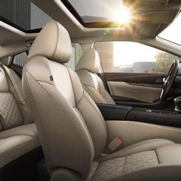 2017 nissan maxima interior cashmere leather seating