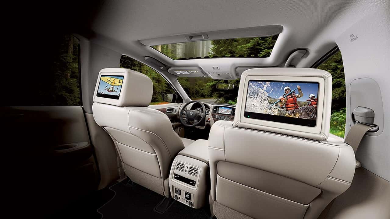 2018 Nissan Pathfinder Rear Entertainment System