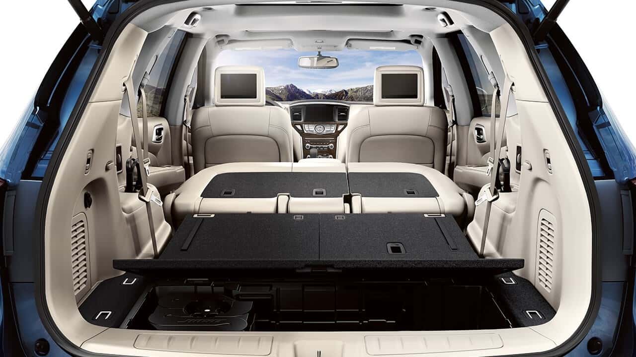2018 Nissan Pathfinder Cargo Space