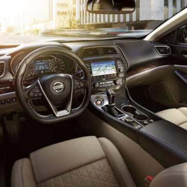 2018 Nissan Maxima front interior