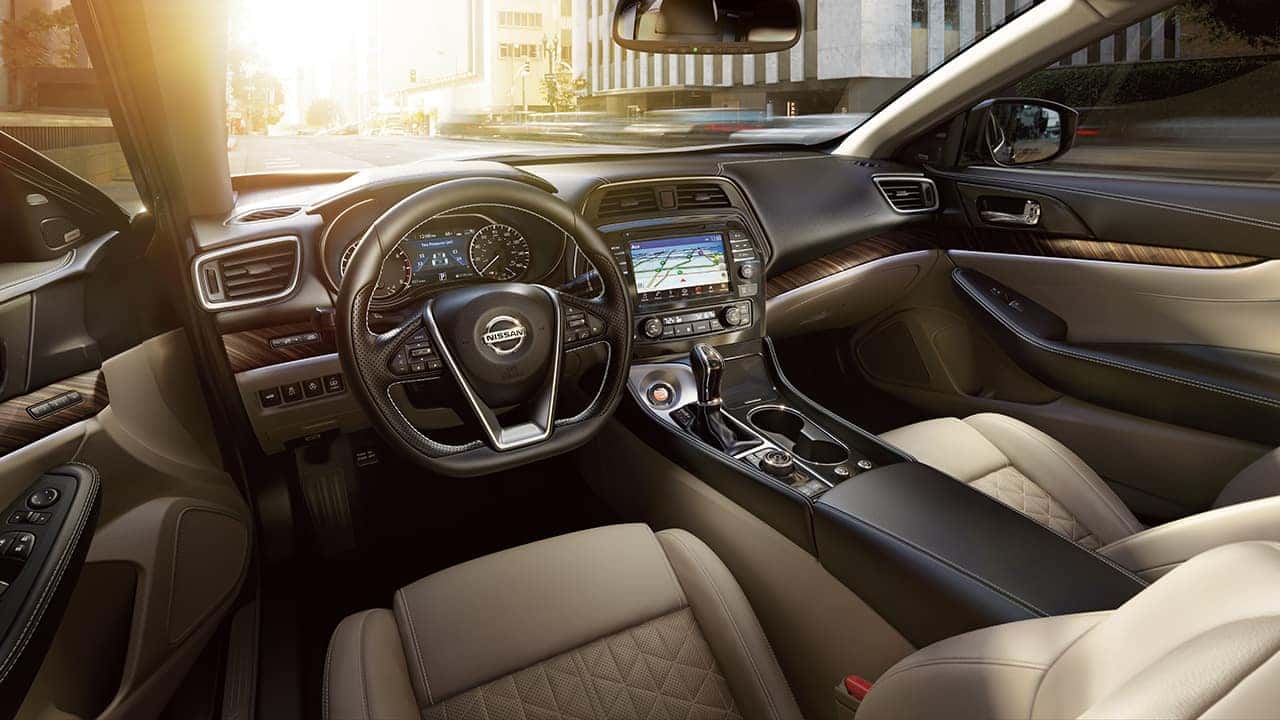 2018 Nissan Maxima front interior