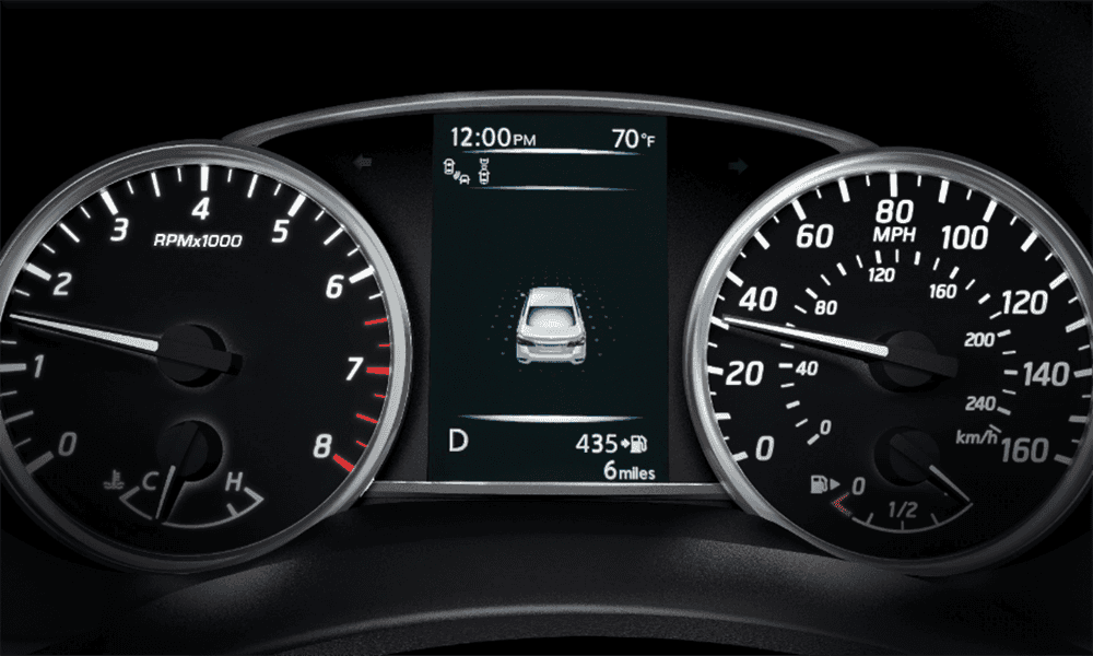 2019 Nissan Sentra display