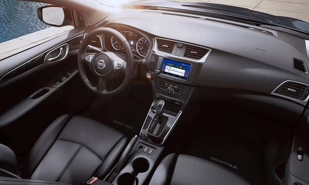 2019 Nissan Sentra front interior