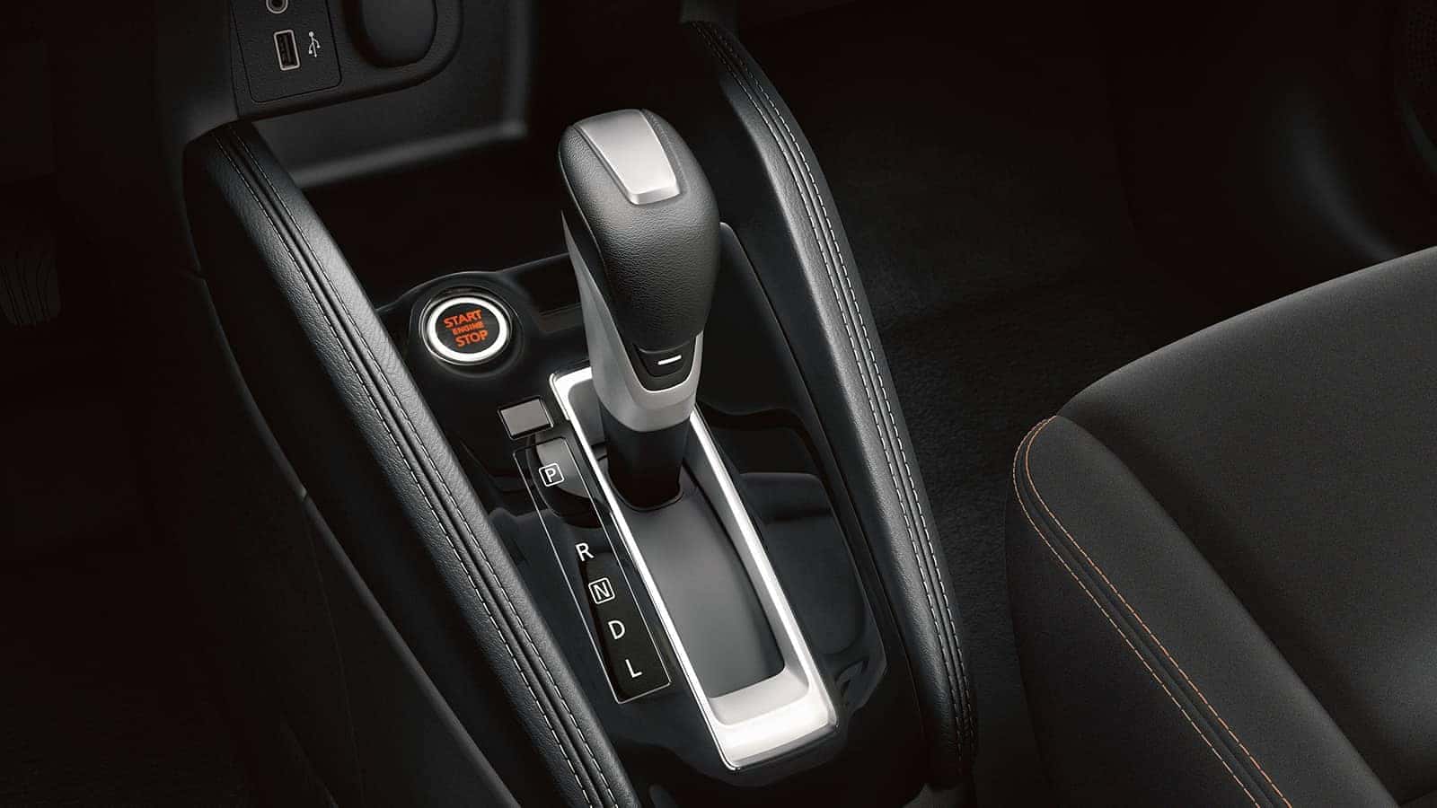 2019 Nissan Kicks shifter