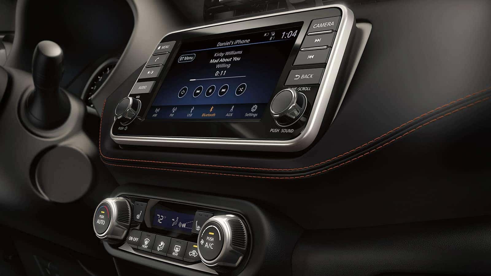 2019 Nissan Kicks unique center stack