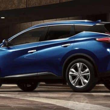 2019 Nissan Murano blue exterior