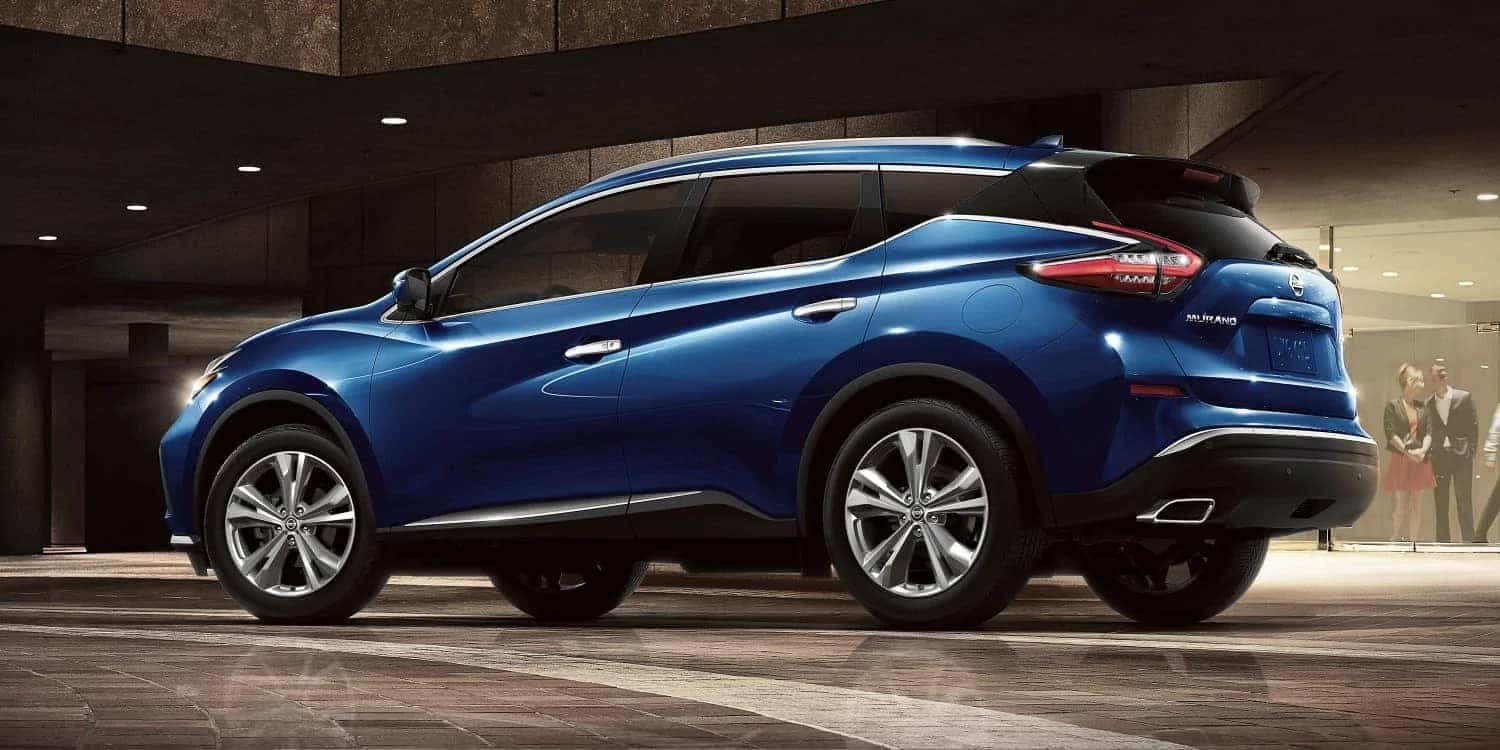2019 Nissan Murano blue exterior