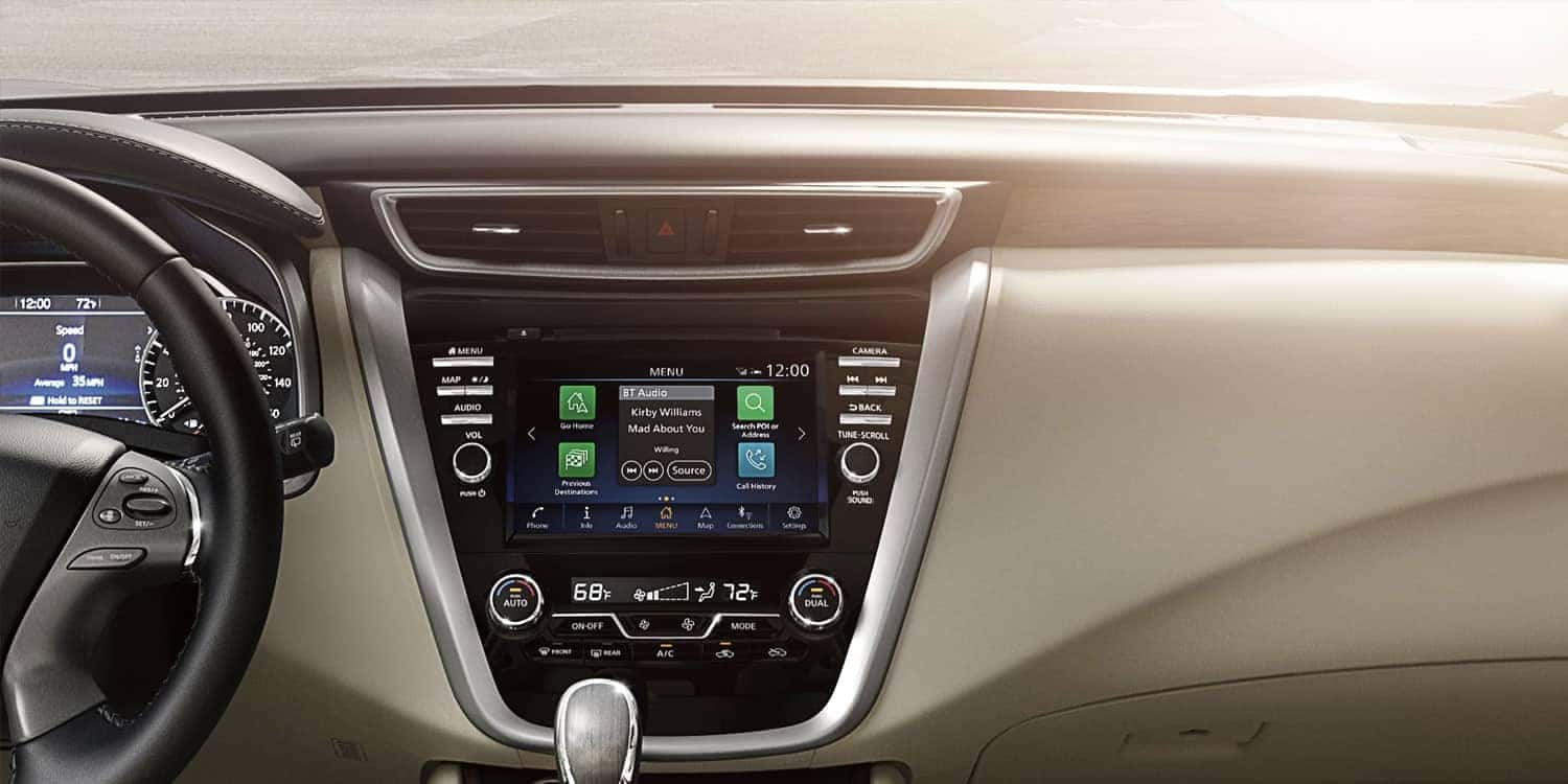 2019 Nissan Murano dashboard
