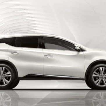 2019 Nissan Murano white profile