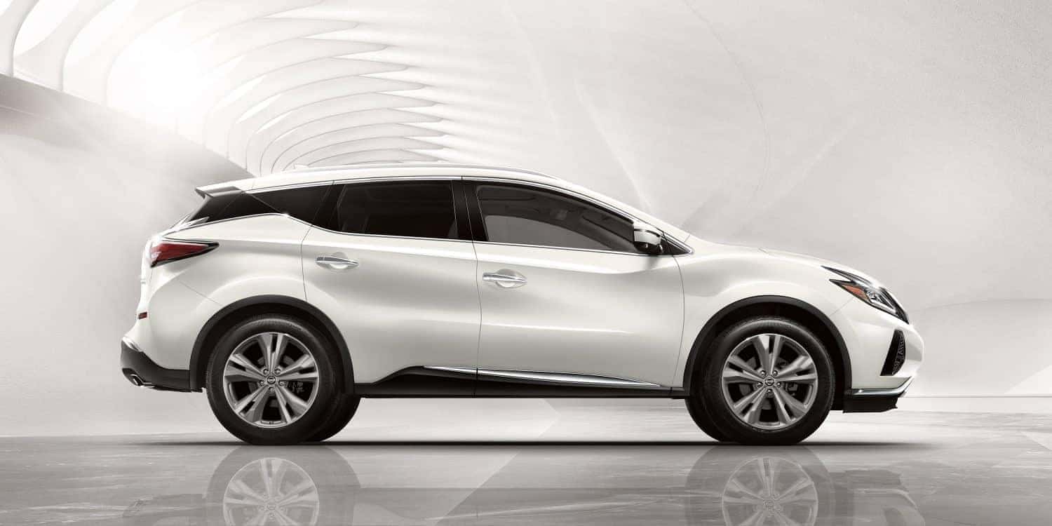 2019 Nissan Murano white profile