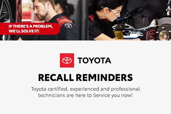 Toyota Recall Information | Jay Wolfe Toyota