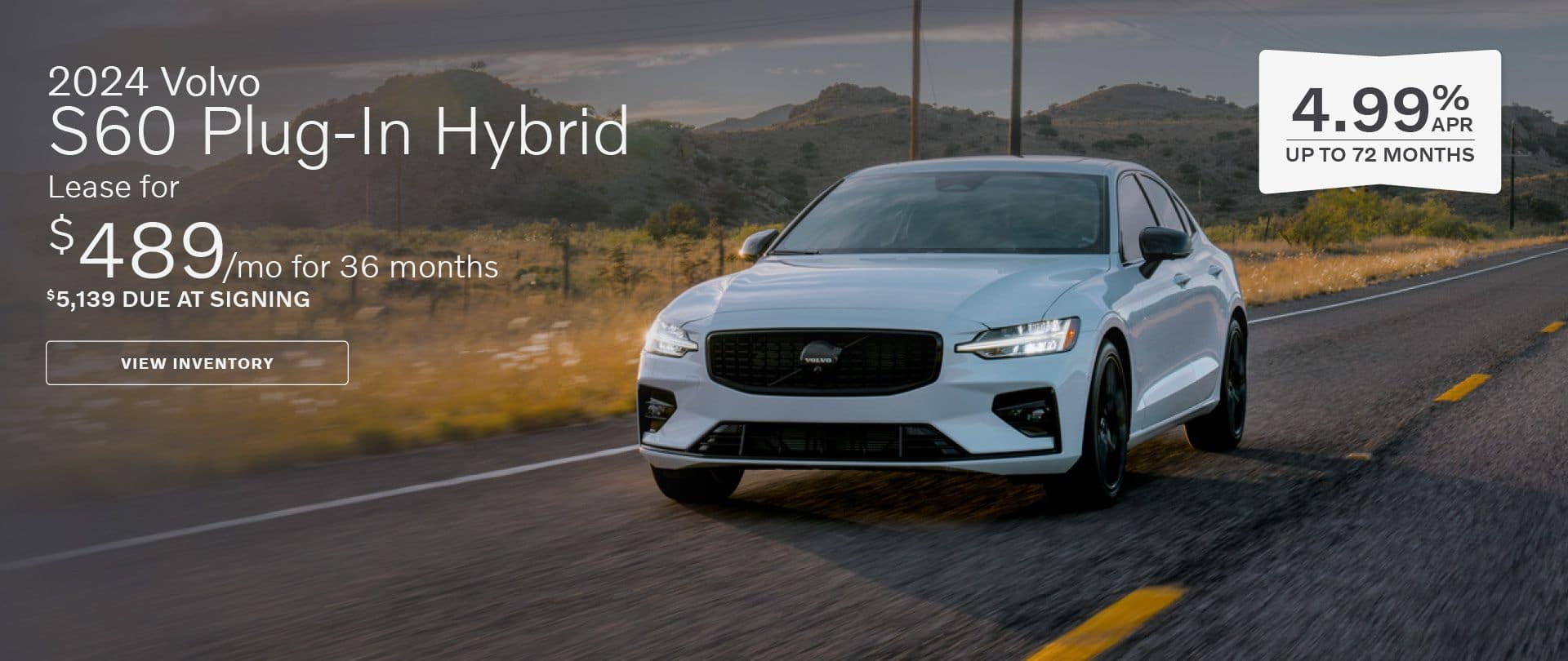 Southern_ROR-Apr24-2024 Volvo S60 Plug-In Hybrid | Lease for $489:mo_1920x810