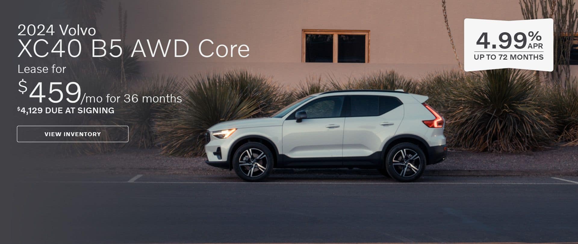 Southern_ROR-Apr24-2024 Volvo XC40 B5 AWD Core | Lease for $459:mo_1920x810