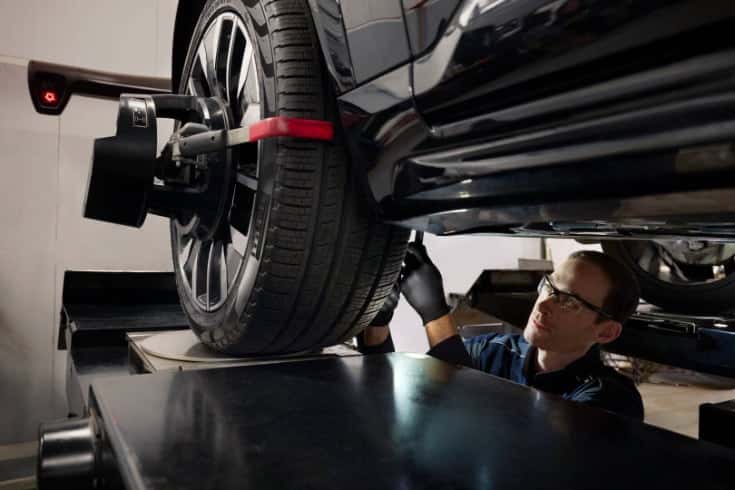 Volvo Digital Wheel Alignment Special