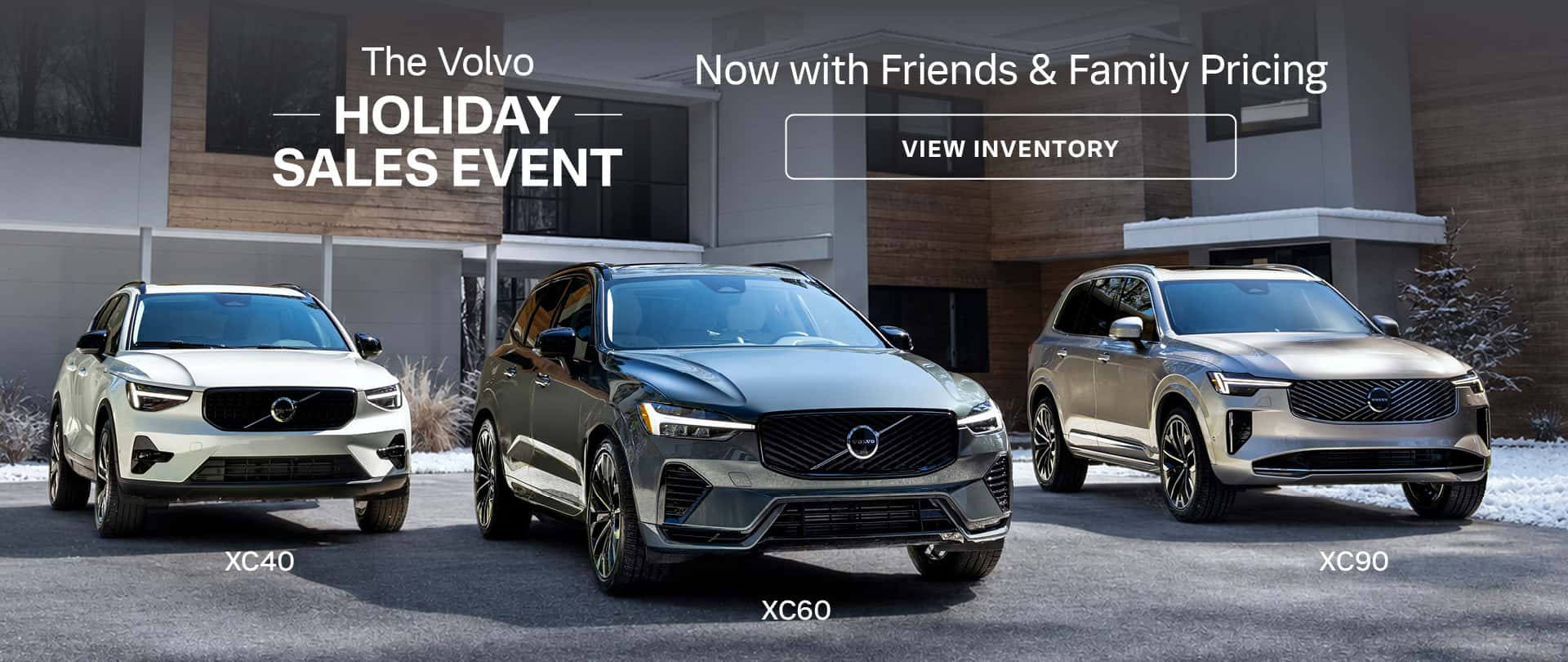 The Volvo Holiday Sales Event