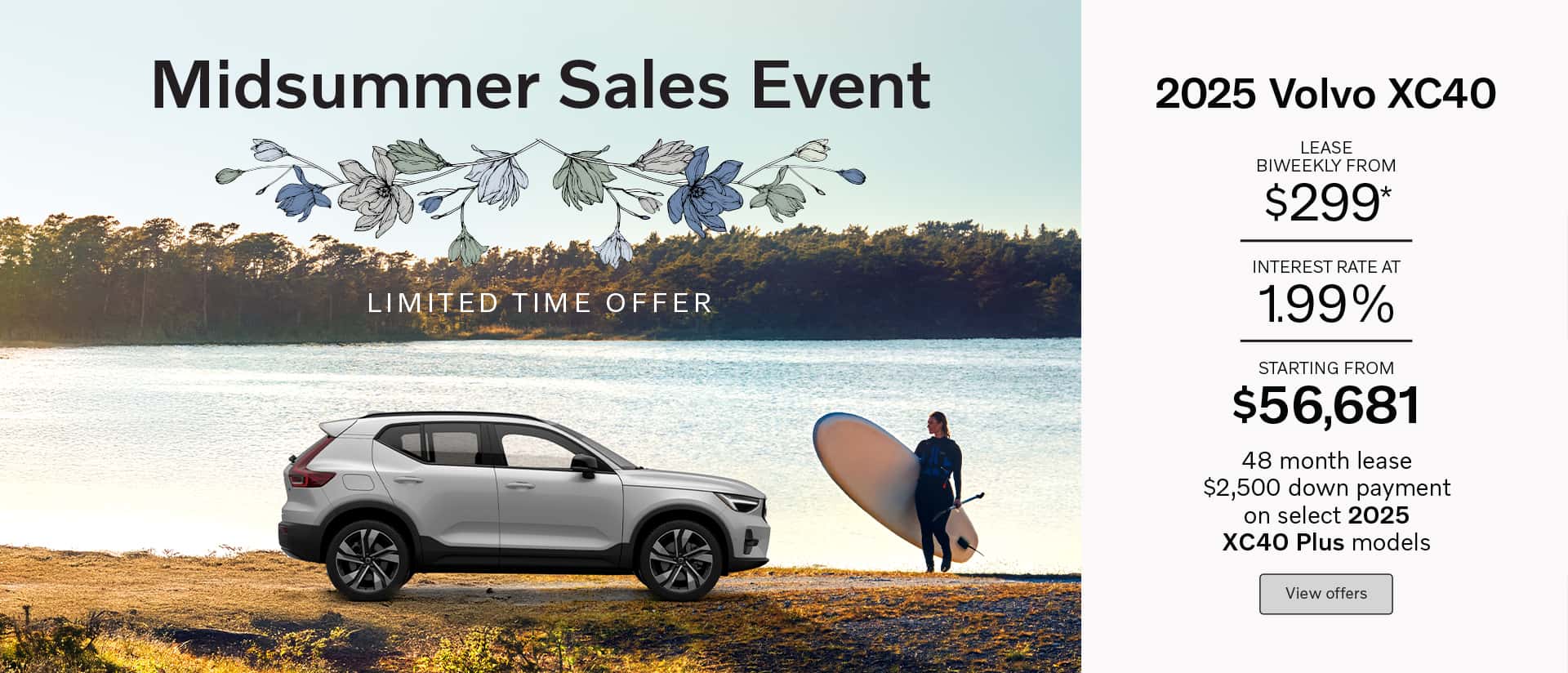 Volvo_2025-July-Offers_XC40_MHEV_tier3_web_banners_1920x824_roc-en