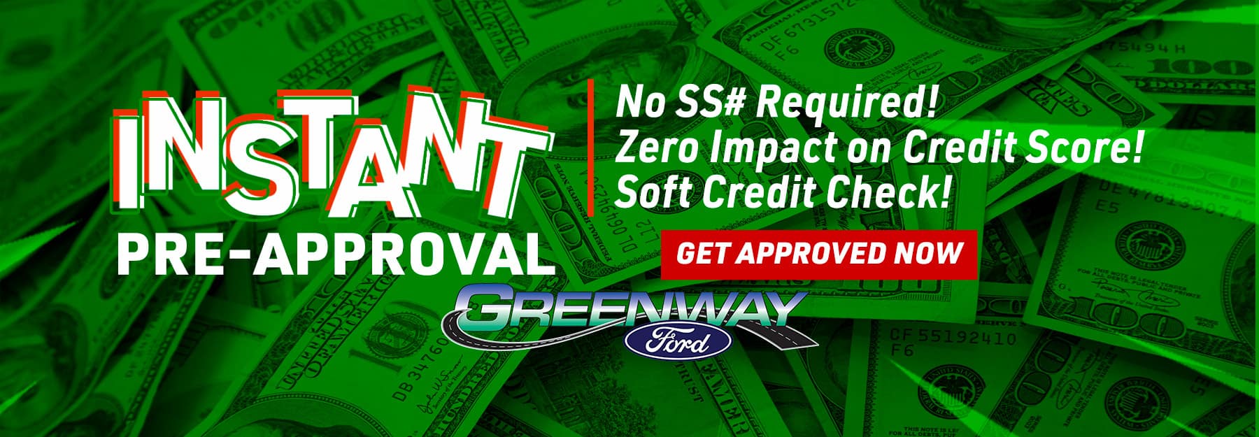 Instant Pre-Approval banner
