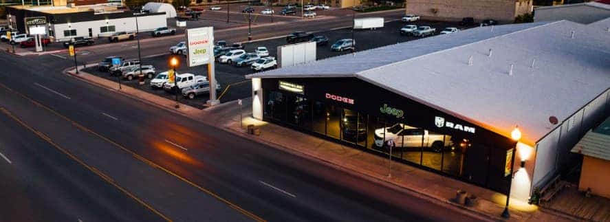 new dealership exterior